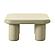 Memphis Cream Coffee Table by TOV Furniture