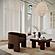 Memphis Chocolate Brown Coffee Table by TOV Furniture