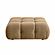 Calliope Cafe Au Lait Performance Velvet Modular Ottoman by TOV Furniture