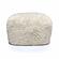 Britt Natural Vegan Shearling Ottoman by TOV Furniture