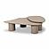 Rhema Washed Ash Nesting Coffee Table Set by TOV Furniture