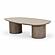 Rhema Washed Ash Oblong Coffee Table by TOV Furniture