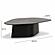 Roche Black Ash Nesting Coffee Table Set by TOV Furniture