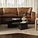 Roche Black Ash Low Coffee Table by TOV Furniture