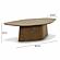 Roche Brown Ash Nesting Coffee Table Set by TOV Furniture
