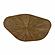 Roche Brown Ash Geometric Coffee Table by TOV Furniture