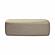 Graceland Taupe Faux Mohair Bench by TOV Furniture