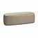 Graceland Taupe Faux Mohair Bench by TOV Furniture