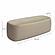 Graceland Taupe Faux Mohair Bench by TOV Furniture