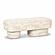 Lena Cream Jacquard Bench by TOV Furniture