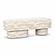 Lena Cream Jacquard Bench by TOV Furniture