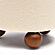 Jaine Cream Boucle Stool by TOV Furniture