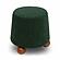 Jaine Forest Green Boucle Stool by TOV Furniture