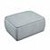 Travie Sea Blue Performance Corduroy Velvet Ottoman by TOV Furniture