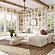 Perry Cream Chenille Modular Ottoman by TOV Furniture