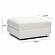Perry Cream Chenille Modular Ottoman by TOV Furniture