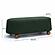 Jaine Forest Green Boucle Large Ottoman by TOV Furniture