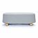 Jaine Stone Grey Loose Mohair Large Ottoman by TOV Furniture