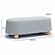 Jaine Stone Grey Loose Mohair Large Ottoman by TOV Furniture