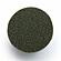 Jaine Forest Green Loose Mohair Ottoman by TOV Furniture