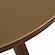 Oani Walnut and Glass Round Coffee Table by TOV Furniture