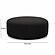 Broohah Black Boucle Ottoman by TOV Furniture
