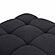 Calliope Black Vegan Shearling Modular Ottoman by TOV Furniture
