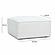 Mindy Cream Chenille Basketweave Ottoman by TOV Furniture