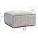 Mindy Taupe Chenille Basketweave Ottoman by TOV Furniture