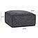 Mindy Charcoal Chenille Basketweave Ottoman by TOV Furniture