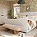 Ollie Natural Straight Vegan Shearling Large Bench by TOV Furniture