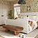 Ollie Taupe Straight Vegan Shearling Large Bench by TOV Furniture