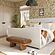 Ollie Taupe Straight Vegan Shearling Bench by TOV Furniture