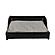 Poppy Black Rattan Small Pet Bed by TOV Furniture