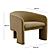 Marla Cognac Velvet Accent Chair by TOV Furniture
