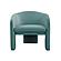Marla Sea Blue Velvet Accent Chair by TOV Furniture