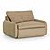 Rachelle Tan Boucle Lounge Chair by TOV Furniture