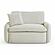 Rachelle Cream Velvet Lounge Chair by TOV Furniture