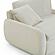 Rachelle Cream Velvet Lounge Chair by TOV Furniture