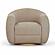 Judy Light Brown Boucle Swivel Chair by TOV Furniture