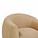 Judy Honey Boucle Swivel Chair by TOV Furniture
