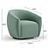 Jordan Sea Blue Velvet Swivel Chair by TOV Furniture