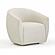 Jordan Cream Velvet Swivel Chair by TOV Furniture