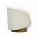 Presley Cream Velvet Swivel Accent Chair by TOV Furniture