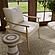 Dixie Cream Performance Corduroy Accent Chair by TOV Furniture