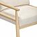 Dixie Cream Performance Corduroy Accent Chair by TOV Furniture