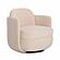 Wolfie Light Blush Velvet Swivel Chair by TOV Furniture