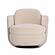 Wolfie Light Blush Velvet Swivel Chair by TOV Furniture