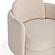 Wolfie Light Blush Velvet Swivel Chair by TOV Furniture
