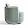 Wolfie Mint Green Velvet Swivel Chair by TOV Furniture